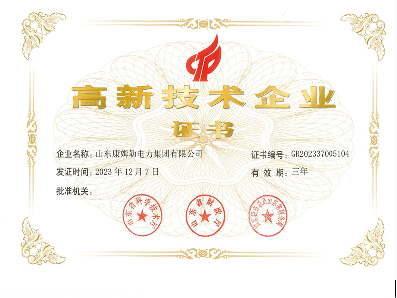 高新企業(yè)證書(shū)_副本